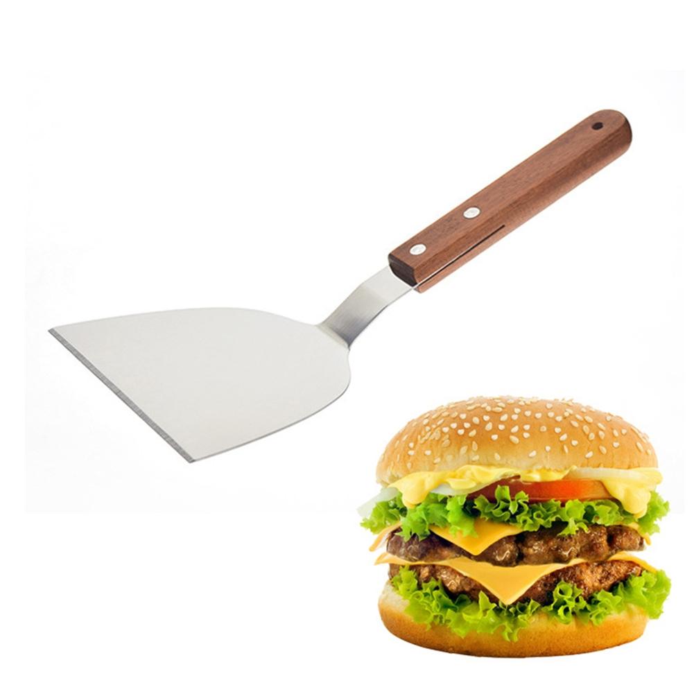 26*10.8cm Hamburger Turner Useful Tool Barbecue Spatula Stainless Steel