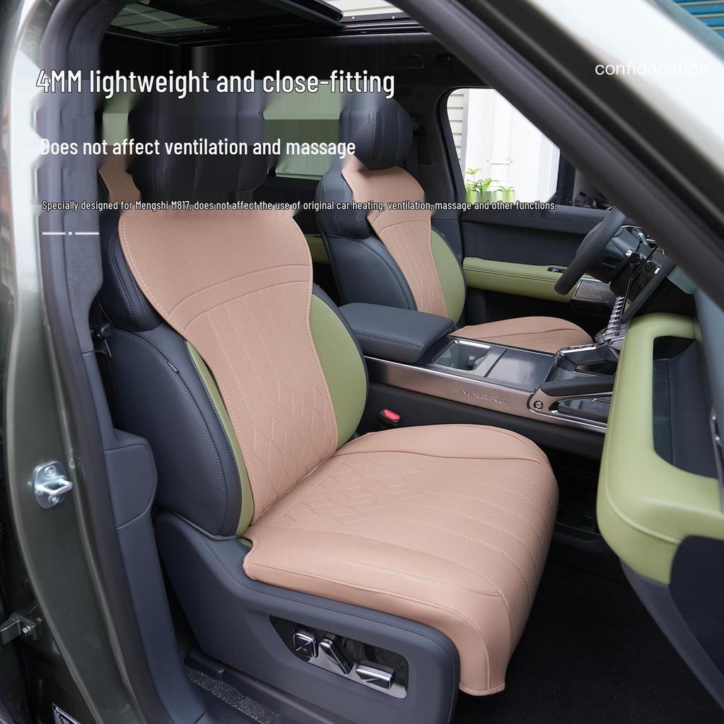 Warrior M817 All-Season Breathable Car Seat Cushion Cover for Interior Modification