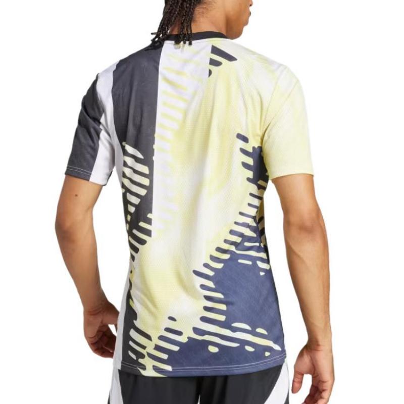 adidas Juventus 24/25 Pre-Match Jersey Yellow White Black JE4307
