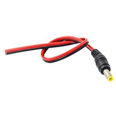 10 יחידות 5.5X2.1 מ"מ זכר + נקבה שקע חשמל DC שקע תקע מחבר כבל חוט 12V