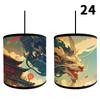 Japanese Style Lamp Shade Bamboo Art Light Cover Bar Cafe Homestay Restaurant Decor Chandelier 30cm Home Bedside Wall Lamp Cover