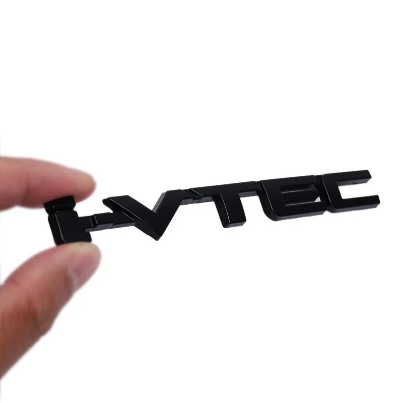 3D IVTEC Logo Metal Emblem Badge Decals Car Sticker for Honda City Cb400 i-VTEC Vfr800 Civic Accord Odyssey Spirior CRV SUV