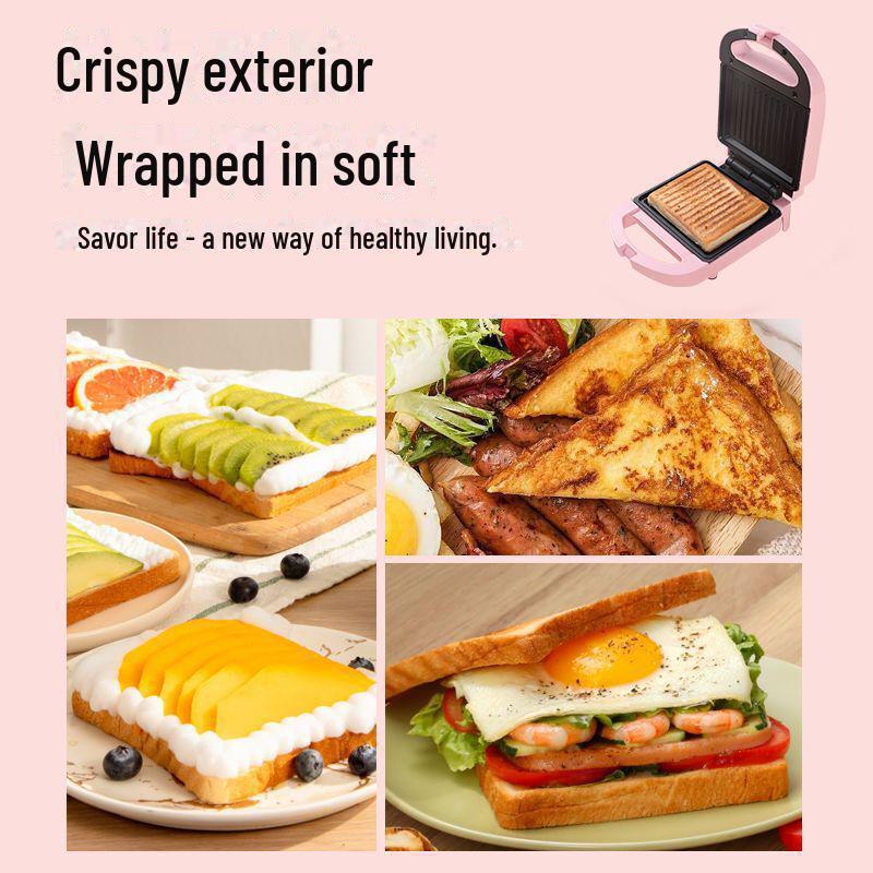Multifunctional Bread & Sandwich Maker with Waffle Feature for Breakfast Meals