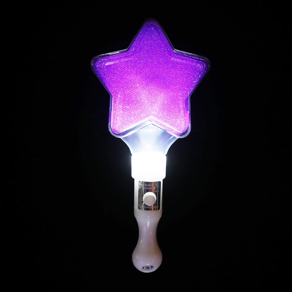 Kinder Spielzeug Fächer Support Handlampe Performance Requisite Leuchtend Konzert Support Stick Stern Leuchten