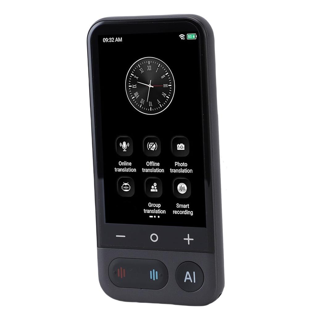 Language Translator Device 139 Online 20 Offline Languages Portable WiFi Record Photo AI Translator