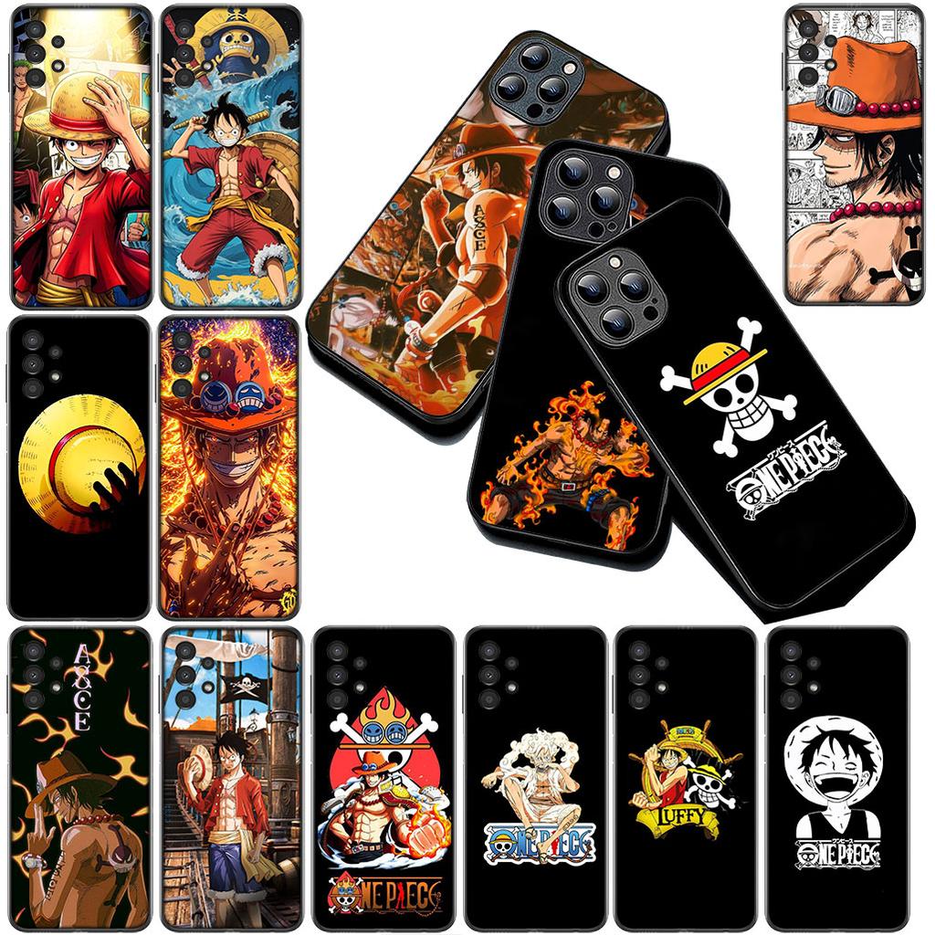Cover for Motorola Moto Edge 70 60 Fusion NEO Pro G56 G96 G04 G05 20 G Stylus Casing Phone Case Portgas D Ace One Luffy Pieces