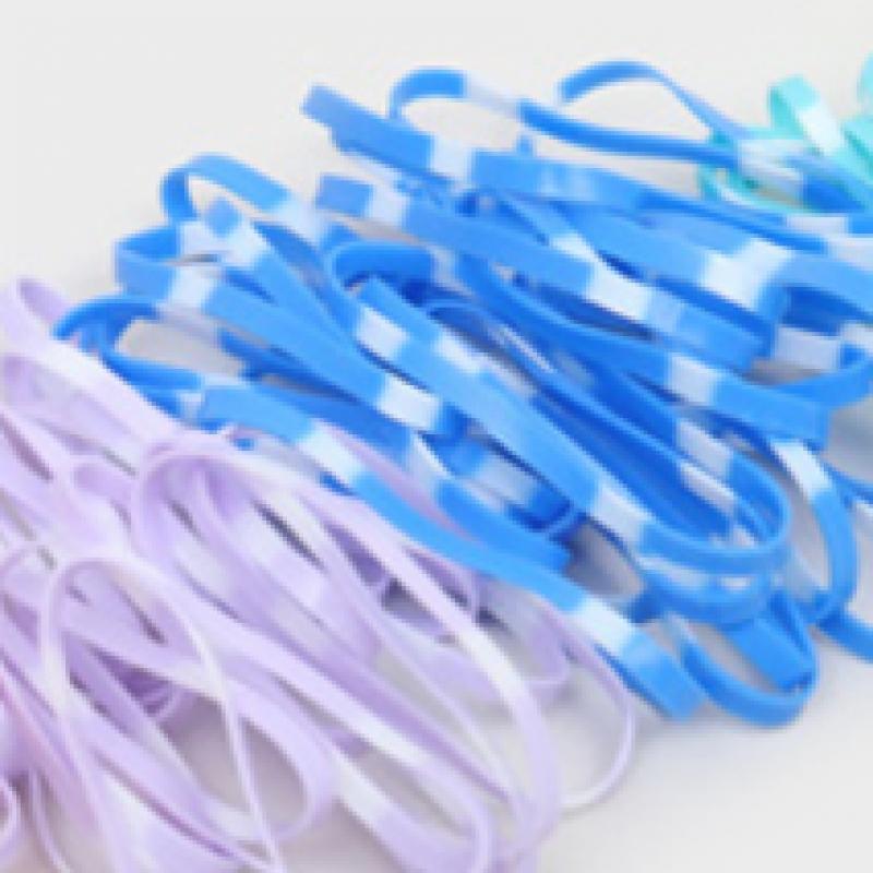 Daiso Polka Dot Pastel Tpu Bands  Pack Of 120