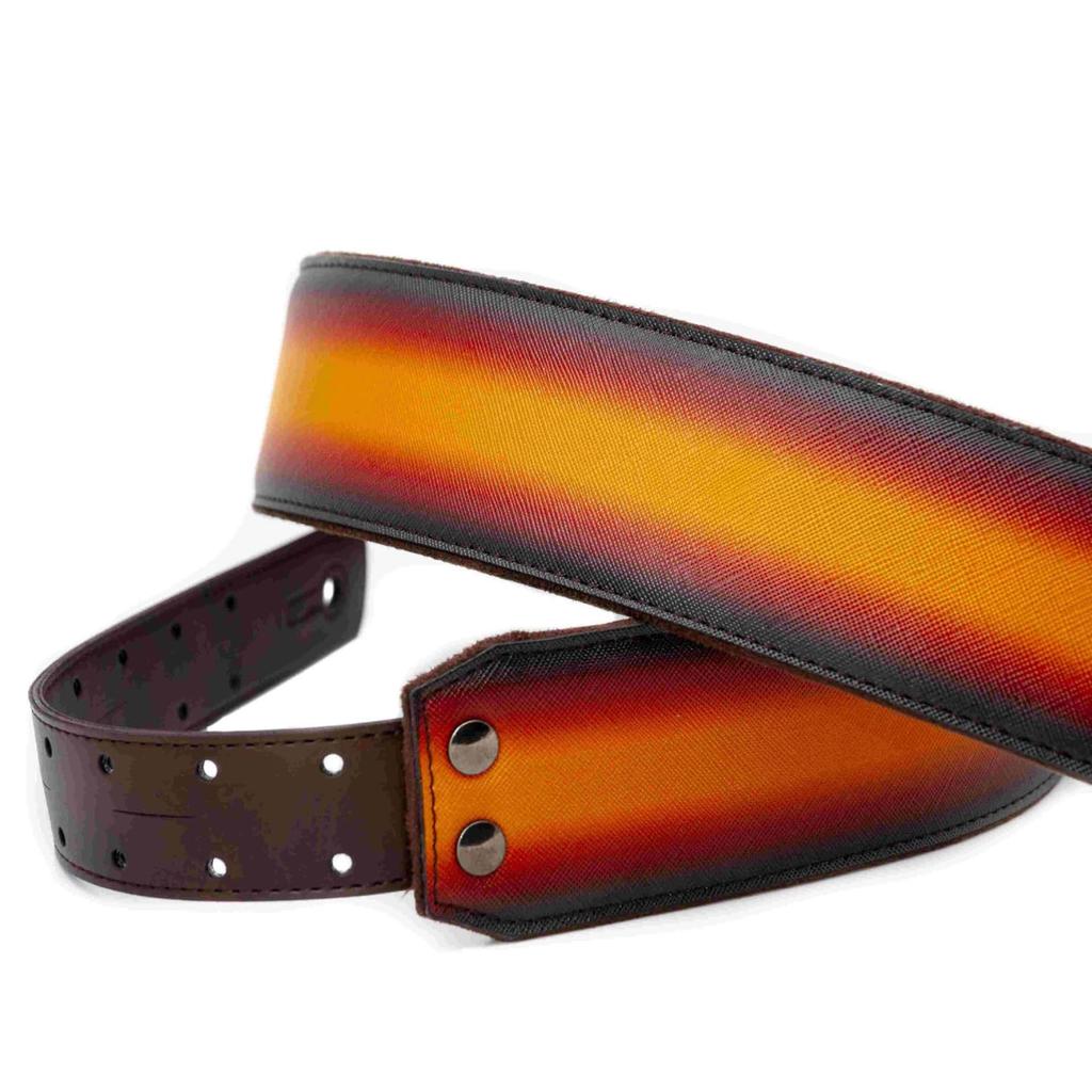 STRAPS Guitar Width Length Unique RightOn! Strap, 6cm, 95-150cm, SUNBURST,
