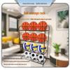 Nail-Free Sports Ball Storage Rack for Basketball, Volleyball, and Children's Basketball Hoop