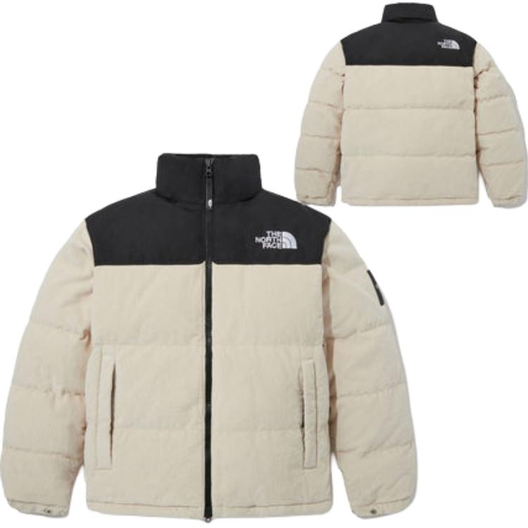 The North Face Nuptse Down Jackets & Coats Unisex Ecru NJ1DP55J