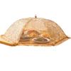 2023 Foldable Mesh Food Cover: Printed Umbrella Design for Protecting Leftover Foods