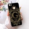 Clear For Huawei P9Lite VNS-L21 VNS-L22 Cover For Huawei P9 Lite Case Luxury Crown A-Z Letters 2D Flat Pattern Soft Phone Case