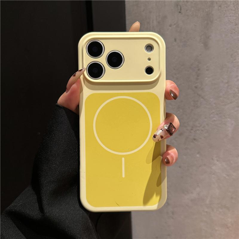 Liquid Silicone Magnetic For  Phone Case For For Iphone 17 Pro Max Wireless Charge Cover For For Iphone 15 16 Pro Max Accessories