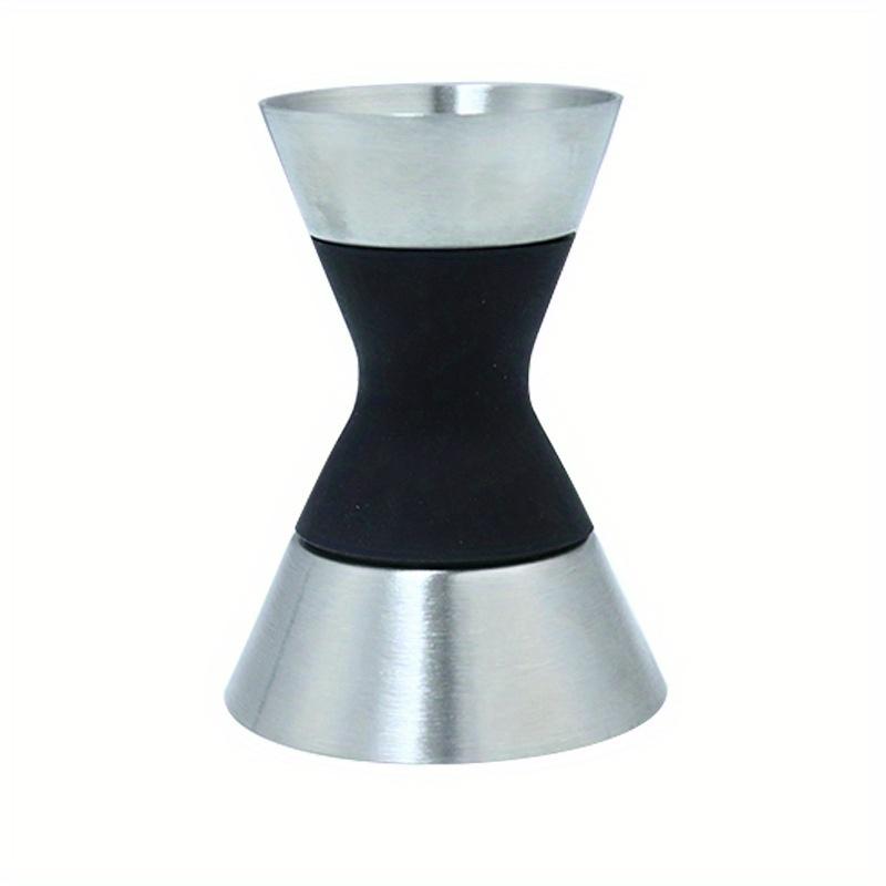 Stainless Steel Creative Double Head Measuring Cup Bar Cocktail Mixing and Measuring Instrument with Graduated Line Ounce Cup