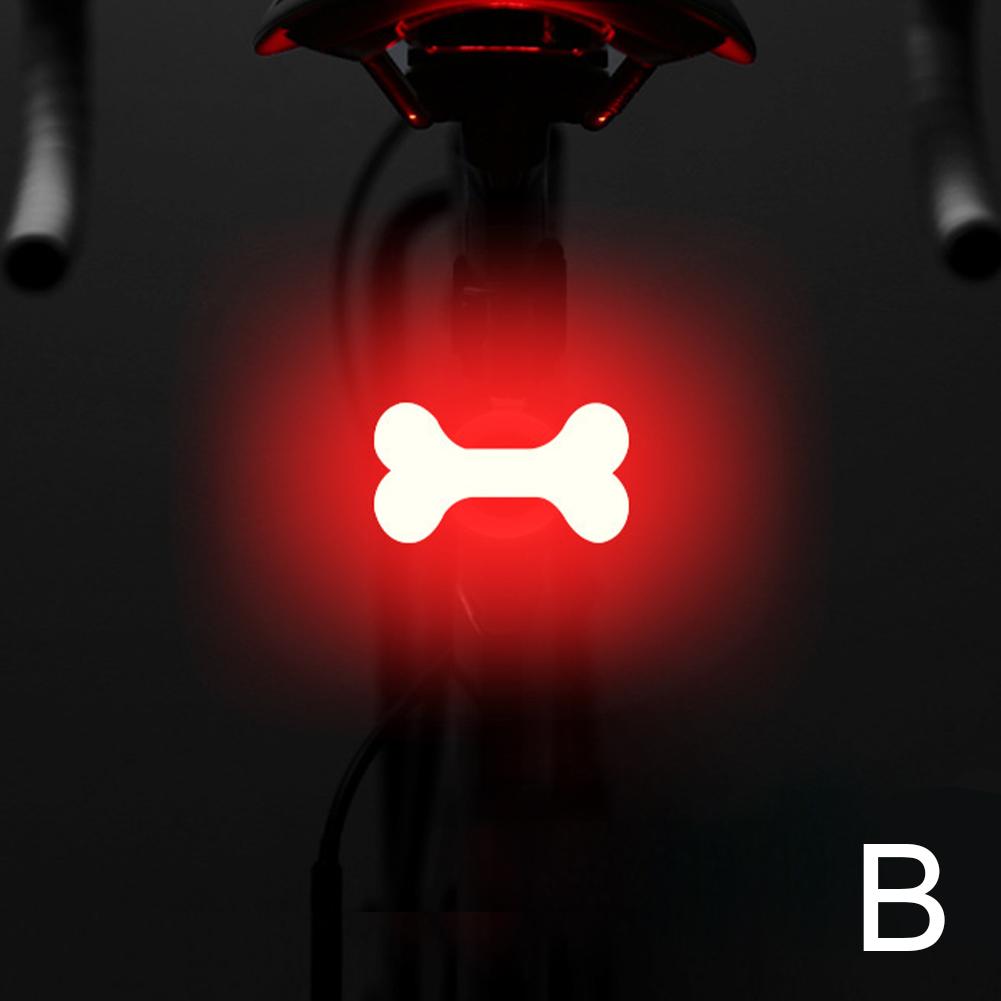 Fahrrad Rücklicht Fahrradlampe Mehrere Beleuchtungsmodi USB Wiederaufladbar LED Blinker Rücklichter MTB Sattelstütze Fahrradzubehör