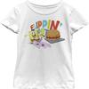Fifth Sun Kids Spongebob Squarepants Flippin Out Girls Short Sleeve Tee Shirt