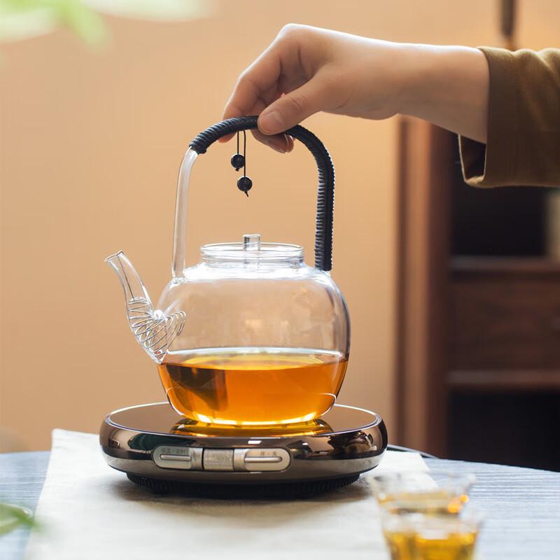 Shangqi Thickened Glass Teapot with Tea-Water Separation