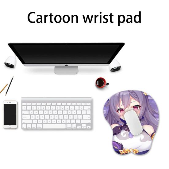 

Прочная подушечка для запястья мыши Эргономичный дизайн Нескользящий