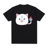 Hololive English VTuber Sakura Miko Kintoki Mikop T Shirt Unisex /Women Aesthetic Graphic Tshirts Unisex Kawaii Cartoon Cotton Tees