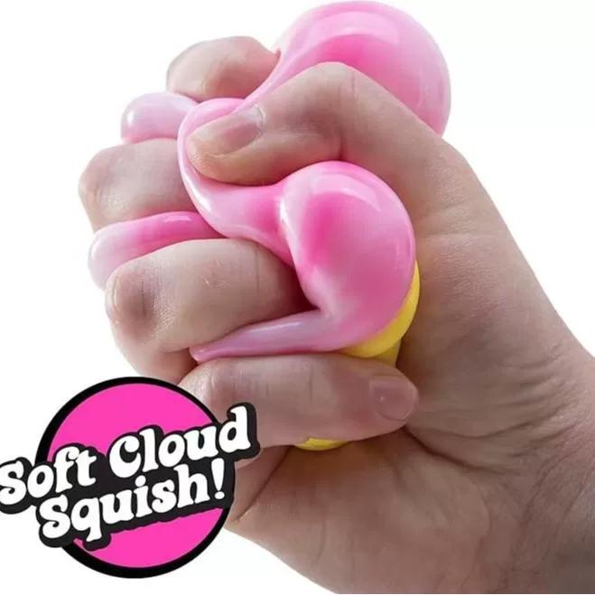 Needoh Nice Cream Cone Sensory Stress Reliever Fidget Toy Anxiety Focus Non-Toxic Squeeze Stretch Fidget Toy For Adults Gift