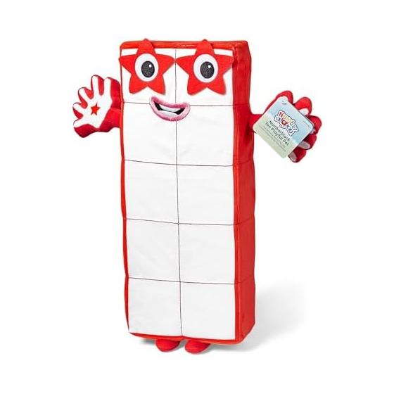 Numberblocks Number Blocks Character Plush Toy Ten 96943 Genuine Product