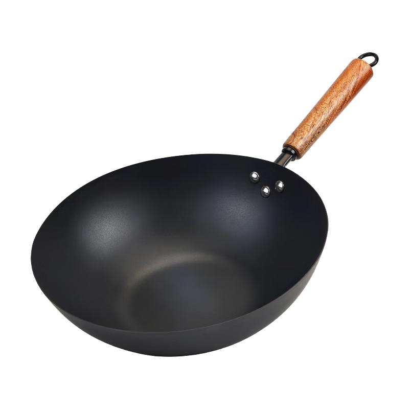 Yan Tiejian 30cm Titanium Wrought Iron Non-stick Wok