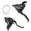 Wake Bicycle Shifter Brake MTB Road Bike Riding Cycling Disc Brake Levers with Shift Cable3X8 24