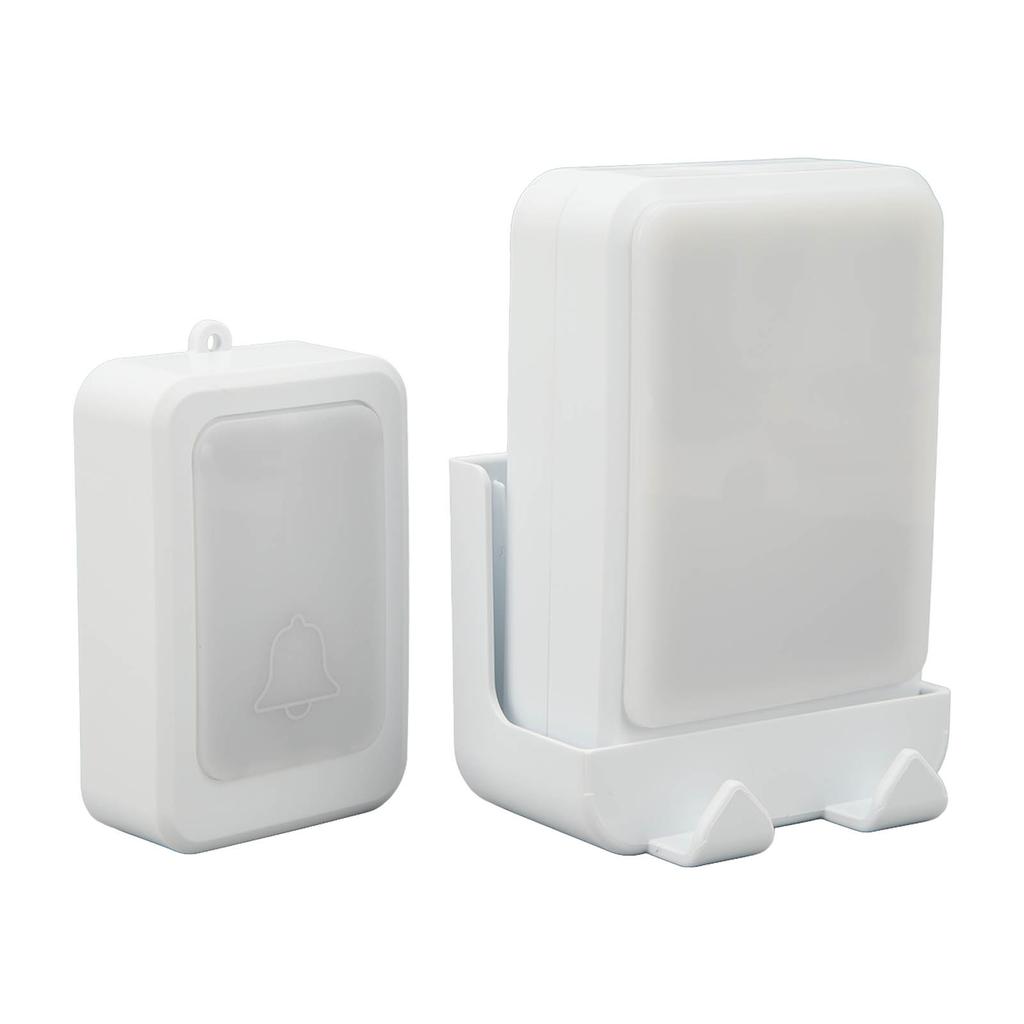 Cordless Doorbell LED Color Battery Powered Deaf Mute Services Caller for The Elderly Doorbell