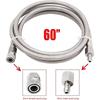 CO2 Soda Hose Adapter Set Versatile CO2 Soda Hose CGA320 External Adapter Simple Installation for Home & Outdoor Use