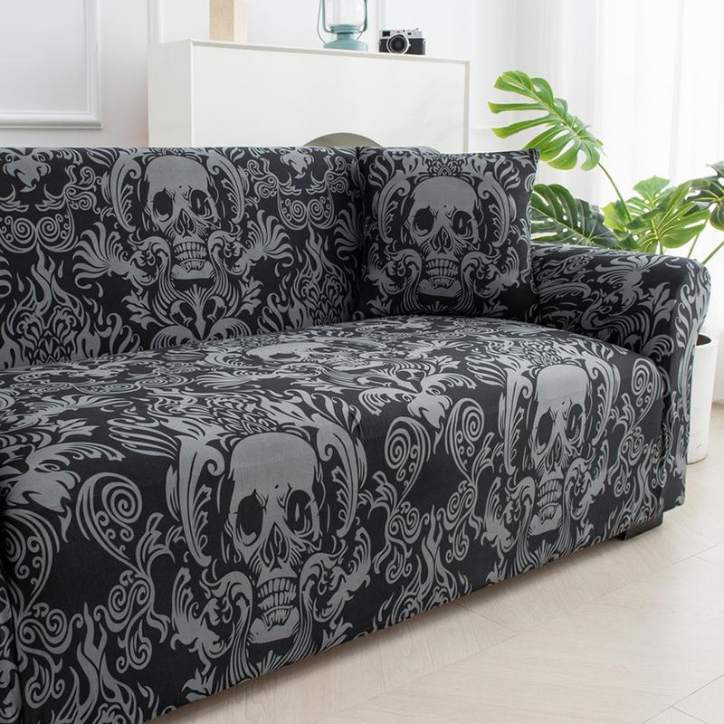 

Christmas Elastic Sofa Covers For Living Room Sofa Slipcover L-Shaped Sofa Needs Orders 2 Pieces Sofa Cover Furniture Protector Medium(145-185cm)1pc