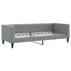 VidaXL Daybed with Mattress Light Grey 80x200 Cm Fabric 3196555