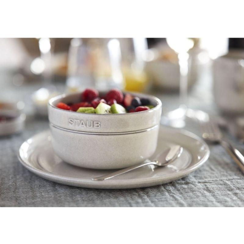 Staub DINING LINE Ceramic Bowl 10cm (White Truffle)