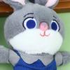 Cute Cartoon Animal Plush Pendant Doll Toy Stuffed Keychain Backpack Bag Ornaments Cute Fox Rabbit Kids Christmas Gifts