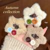 Autumn/Winter Plush Star Hair Clip - Versatile Bangs & Side Clip for Frizzy Hair Accessory