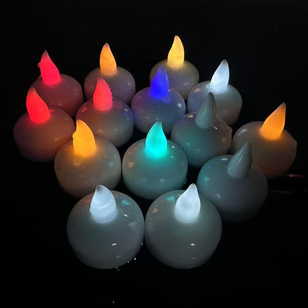 Instant Ship: Waterproof LED Floating Candle Light - Illuminates in Water for Decoration
