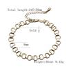 Women Fashion Stylish Elegant Hollow Out Bracelets Concise Hand Chain Jewelry