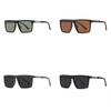 Retro Square Polarized Sunglasses For Men Uv400 Protection Outdoor Sports