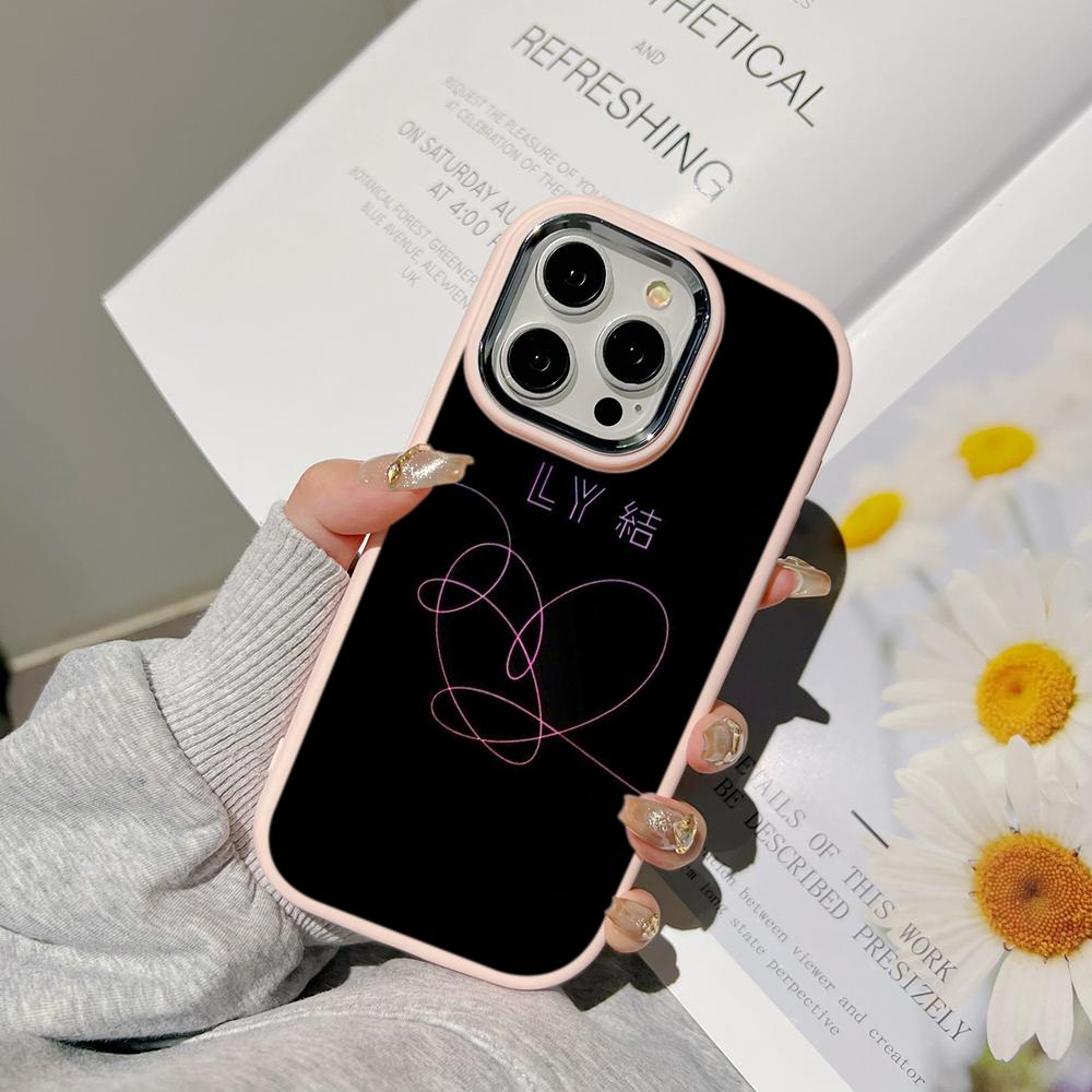 Ae85 Line Drawing Art Design Huse de telefon pentru Samsung A13 A32 A53 A04e A54 S23 S24 Ultra Infinix Hot 40i Huawei P30 Metal Camera Protectie Husa din spate
