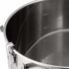 Endo Shoji Commercial-Grade Stockpot, 39cm (with handle), Stainless Steel, Made in Japan, AZV7139