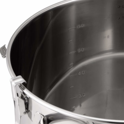 Endo Shoji Commercial-Grade Stockpot, 39cm (with handle), Stainless Steel, Made in Japan, AZV7139