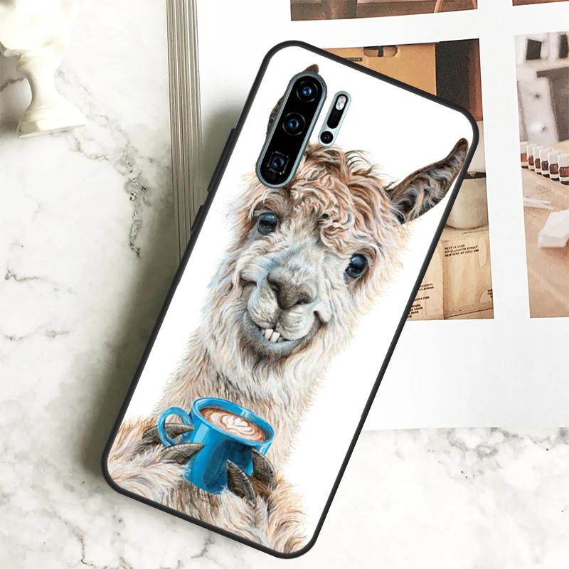 Lama Llama Alpaca For Huawei Nova 10 SE 9 11 Pro Y60 Y70 Y90 Y61 Y91 Y72 Y73 12i 11i 8i P20 P30 P40 Lite Case