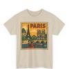 Paris Retro Comic T-Shirt: Vintage French Graphic Tee