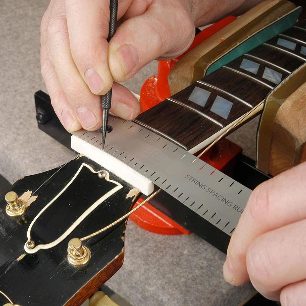 String Spacing Ruler Tool for Guitar Bass 330×28×0.5mm