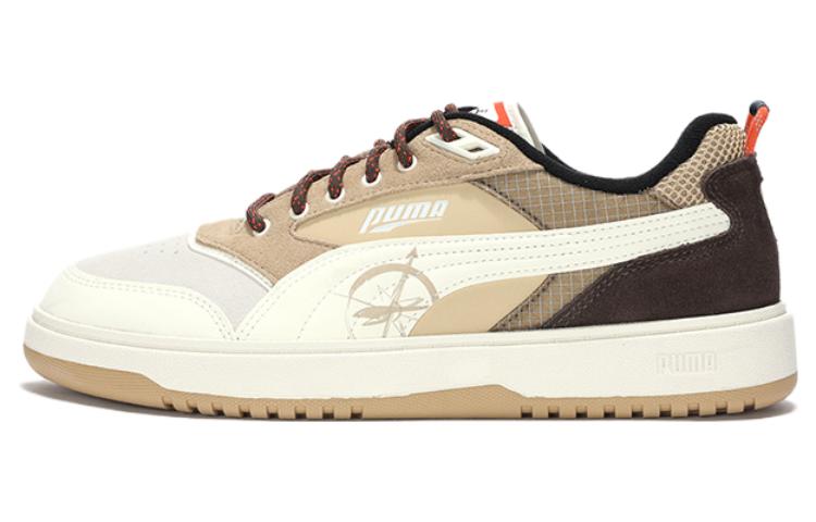 PUMA Carter Browm White Beige 397206-01 38.5
