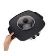 VINTORKY Cookware Shabu Shabu Pot, Shabu Shabu Grill