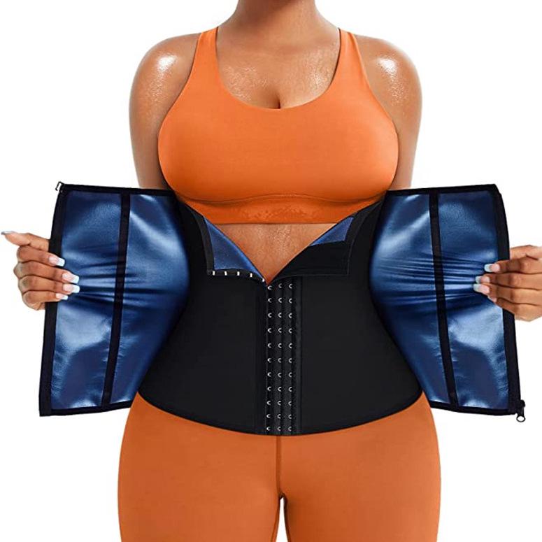 Women's Fitness Tummy Wrap: Sweat-Inducing Waist Support Belt and Cincher Corset for Body Shaping