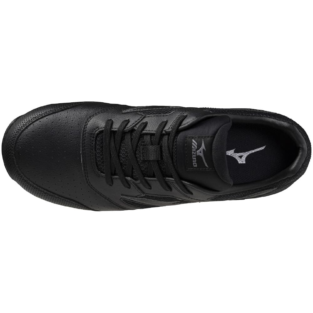 Mizuno Almighty LS II Work Shoes Store 11L with Toe Slip Size Black (Direct Exclusive) Cap, Resistant, Durable, F1GA2100, 25.5 cm,