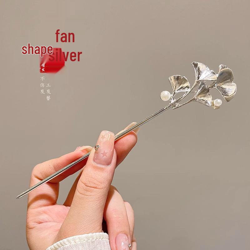 Chinesische High-End Quasten Haarnadel: Hanfu-Haaraccessoire im antiken Stil aus Holz