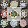 Original Handgefertigter Zarter Bandrosen-Anstecknadelhalter Für 55mm-75mm Abzeichen Abzeichen-Displaytasche DIY Tasche Dekoration Zubehör