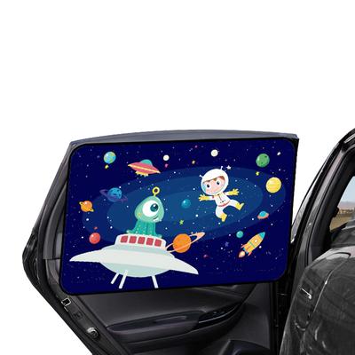 Universal Car Sun Shade Cover UV Protect Curtain Side Window Sunshade Cover for Baby Kids Cute Cartoon Car Styling